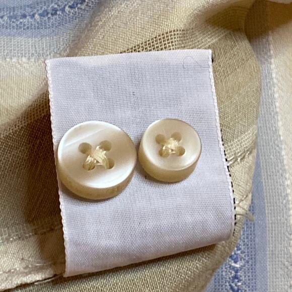 Tommy Bahama Striped 100% Silk Button Up Shirt Men Sz L Long Sleeve Dress Casual - Picture 10 of 12